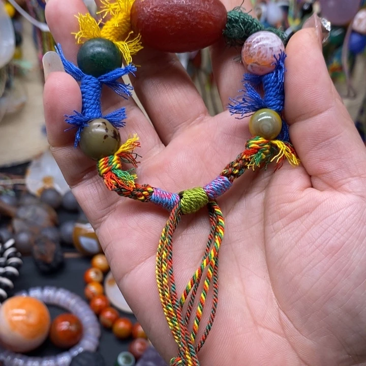 玛瑙/玉髓颈饰未镶嵌爱****！