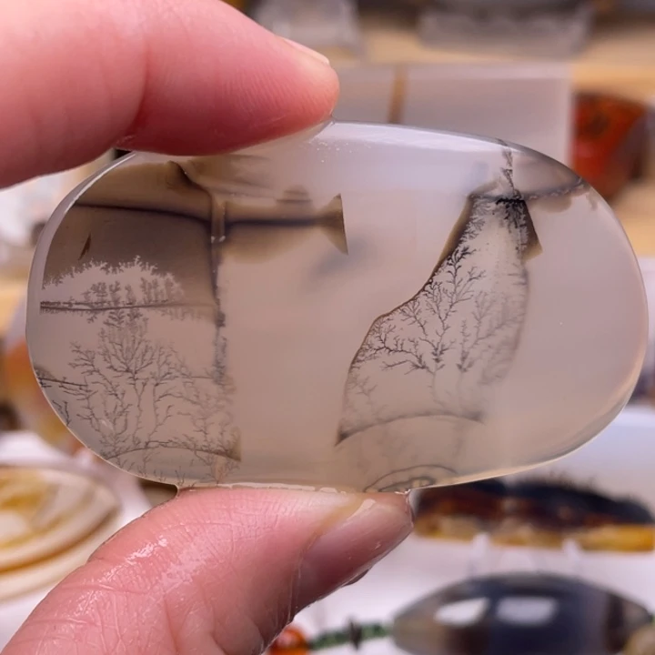 玛瑙/玉髓未镶嵌吊坠(不含链)