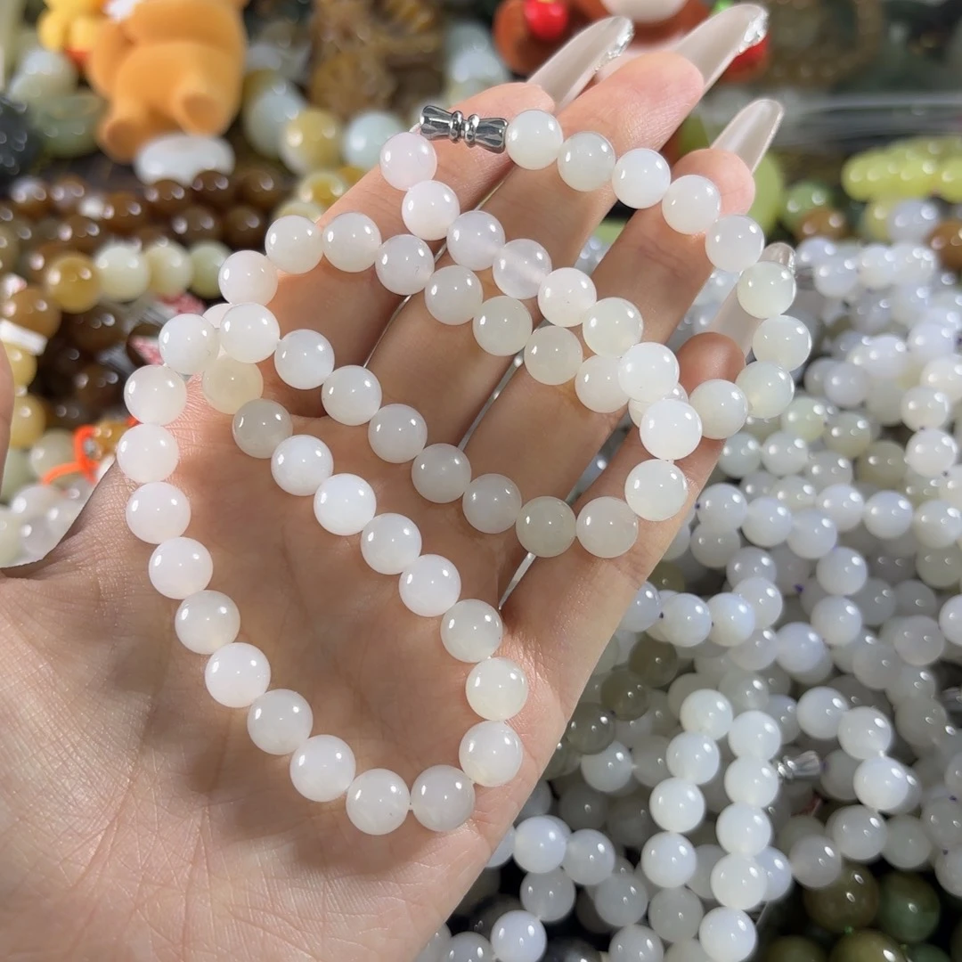 和田玉未镶嵌手链177