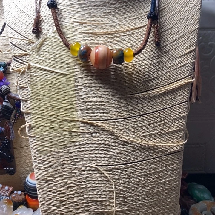 玛瑙/玉髓未镶嵌颈饰