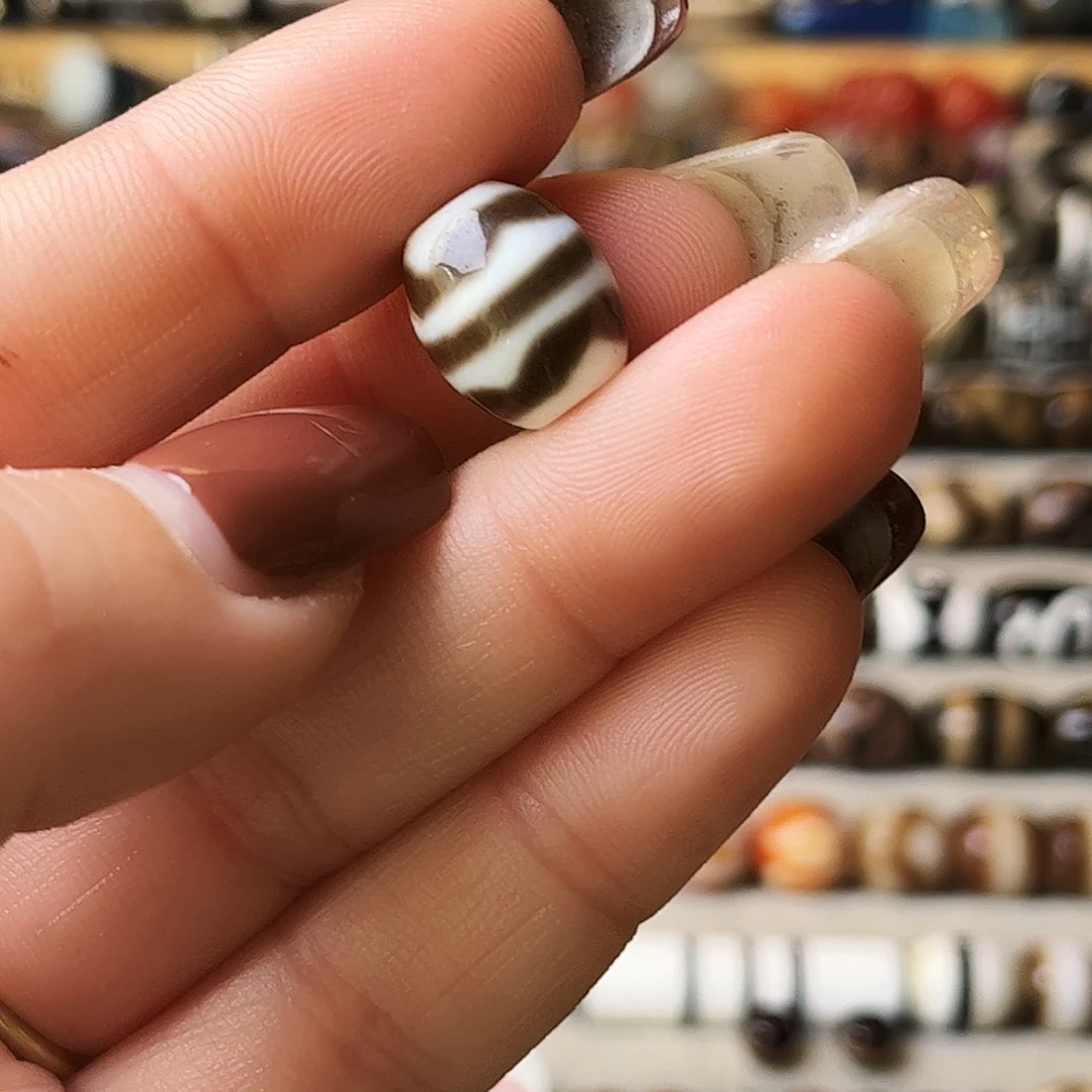 玛瑙/玉髓散珠单珠