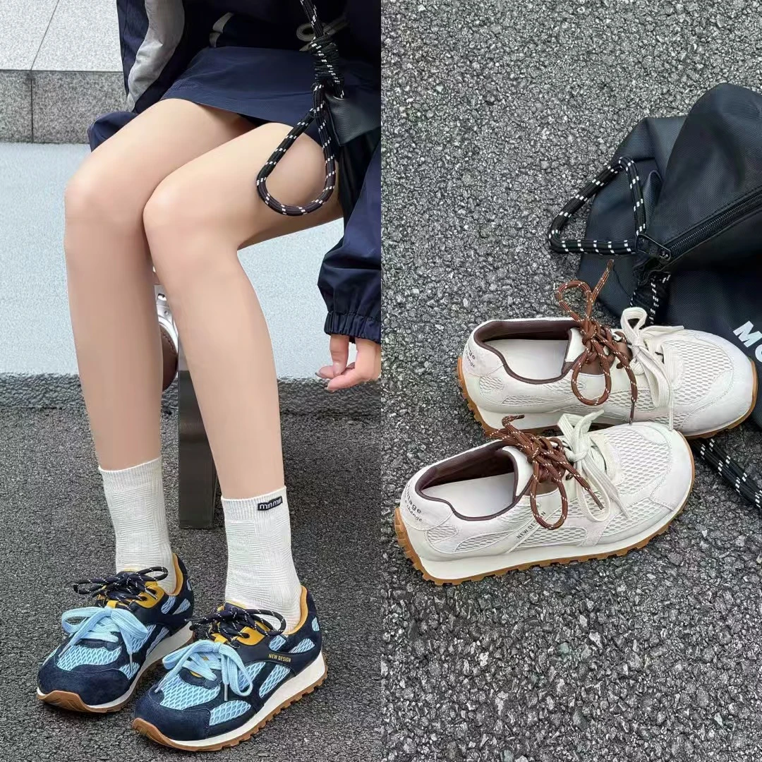 【大美家720】春秋女网面运动休闲阿甘鞋（701）回