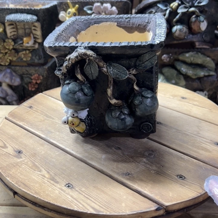 青藤多肉花盆百搭