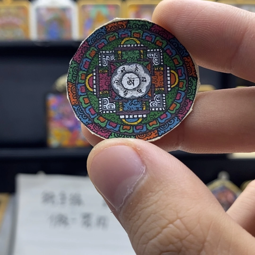 尼泊尔坦诚唐卡 奥利奥
