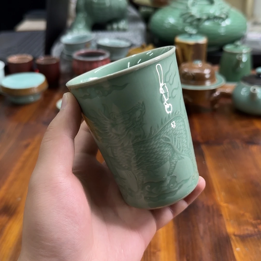 小仲青瓷茶器微瑕8430