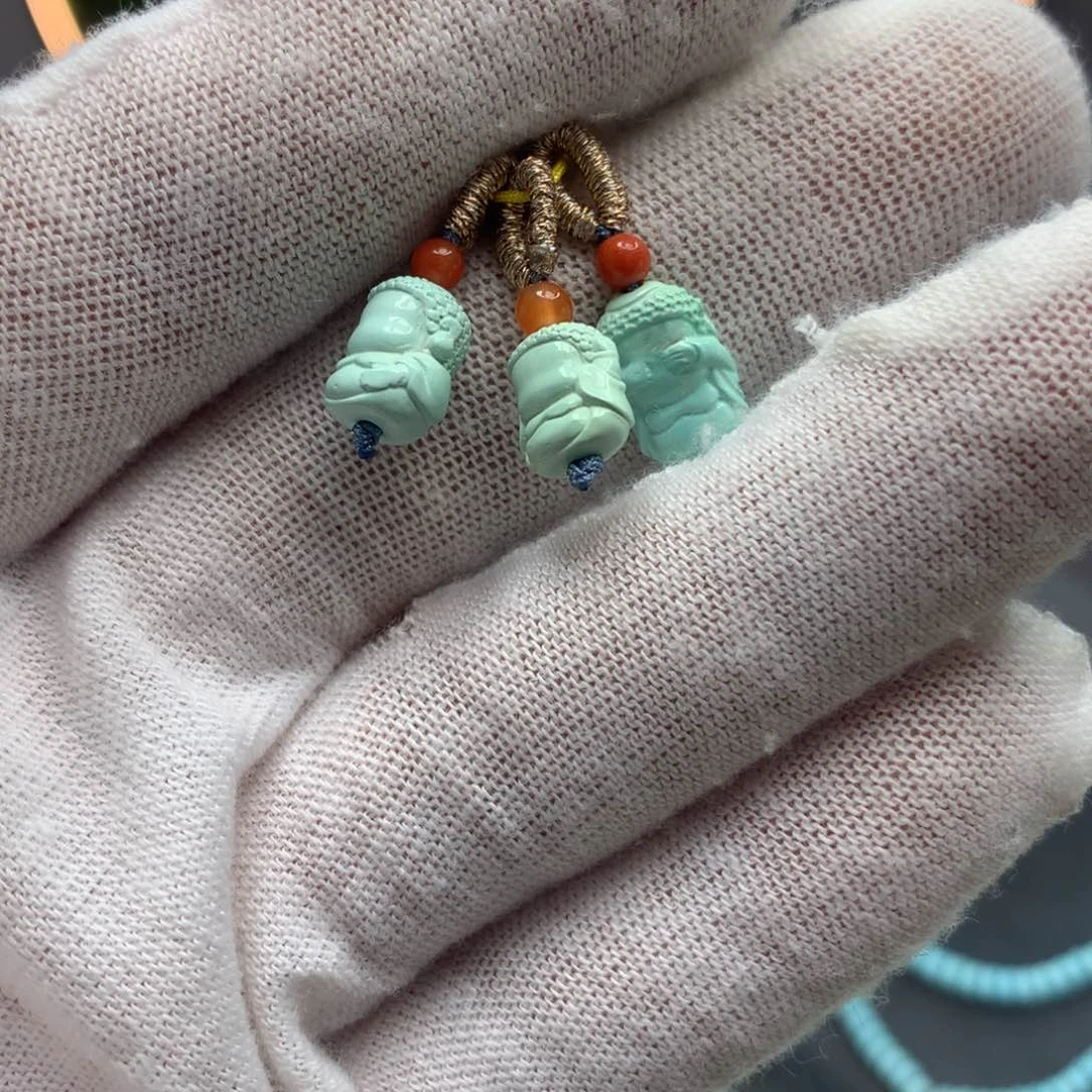 绿松石挂件未镶嵌