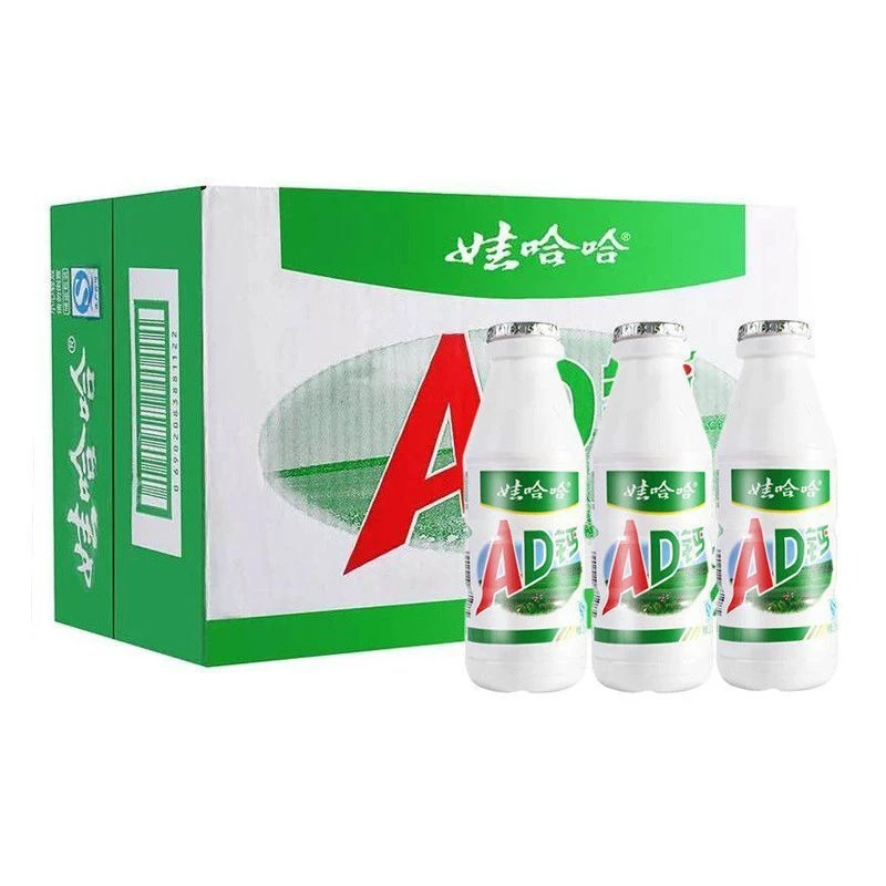 【4月】娃哈哈 AD钙奶娃哈哈 220ml*4瓶/*3早餐必备营养奶