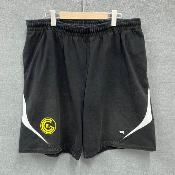 90新 Balenciaga/巴黎世家 水台秀款足球休闲运动短裤XL码/5354