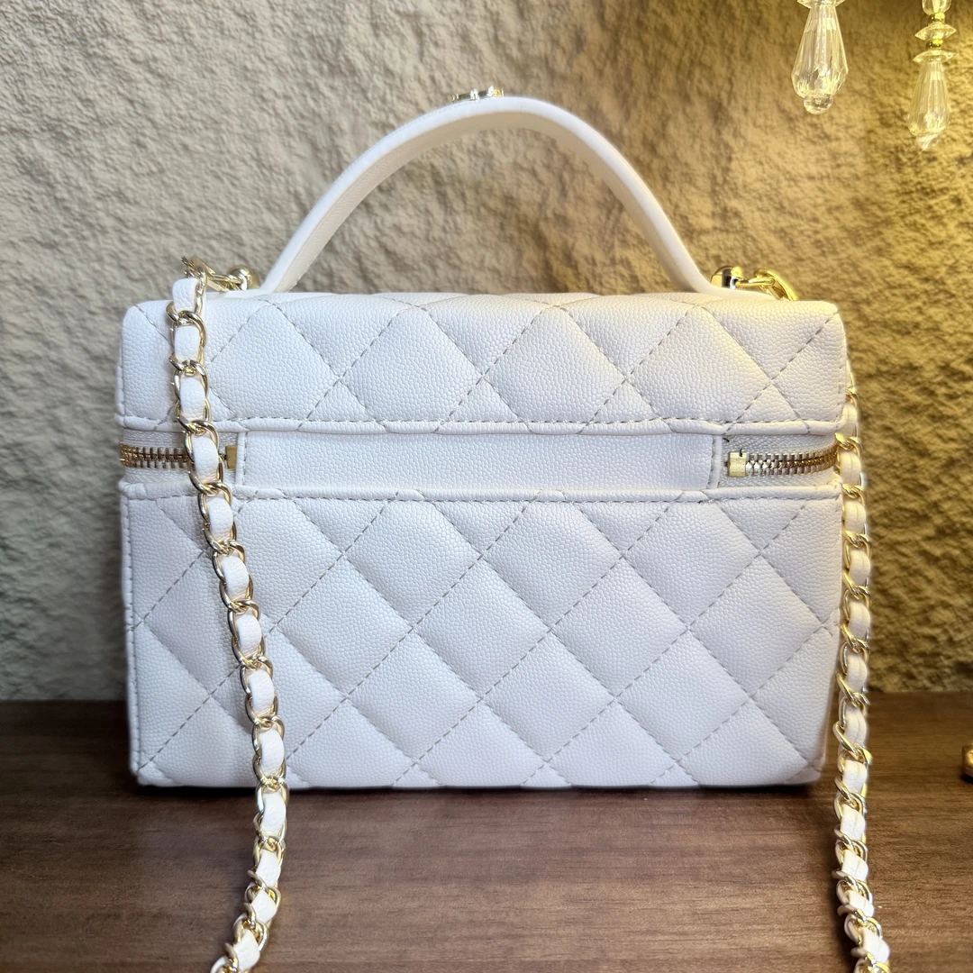 工匠打造真皮女包想 盒子 废包 黑色  10922