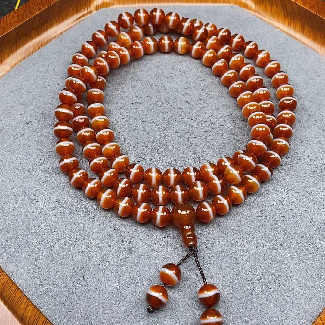 玛瑙/玉髓未镶嵌手链