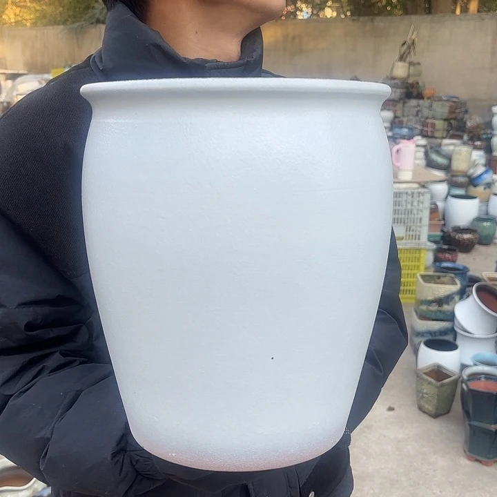 红陶大白盆口径25*30