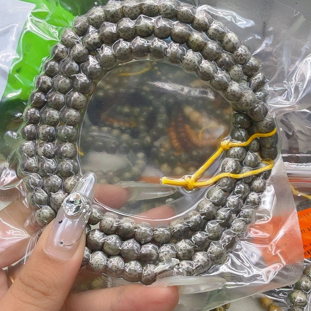 手串星月菩提99高端黑灰星月菩提87-108