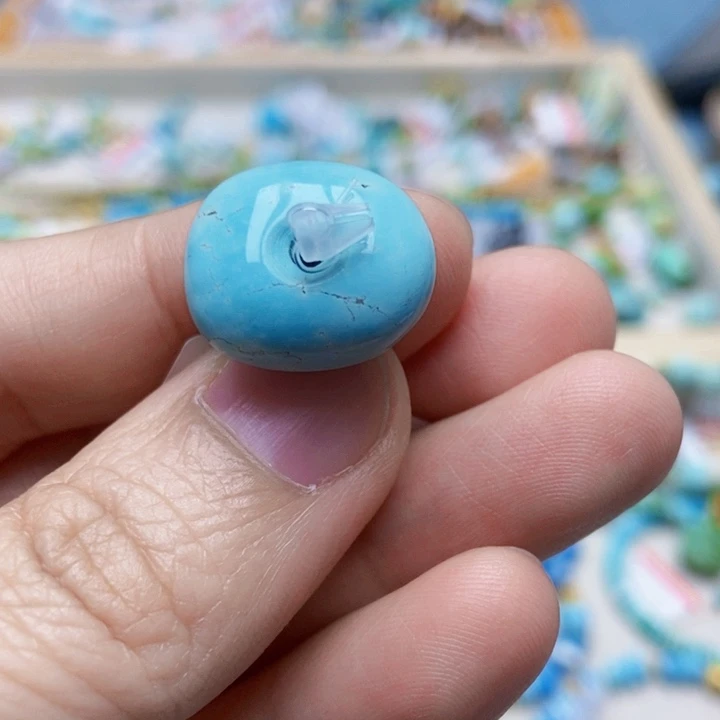 绿松石未镶嵌挂件57