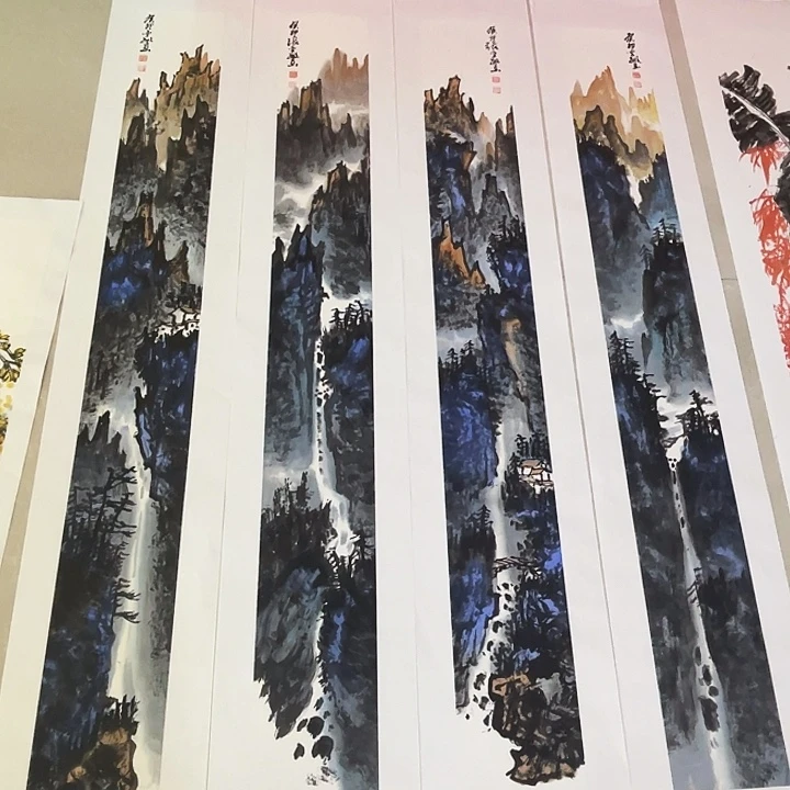 国画张圣敏先生纯手绘作品