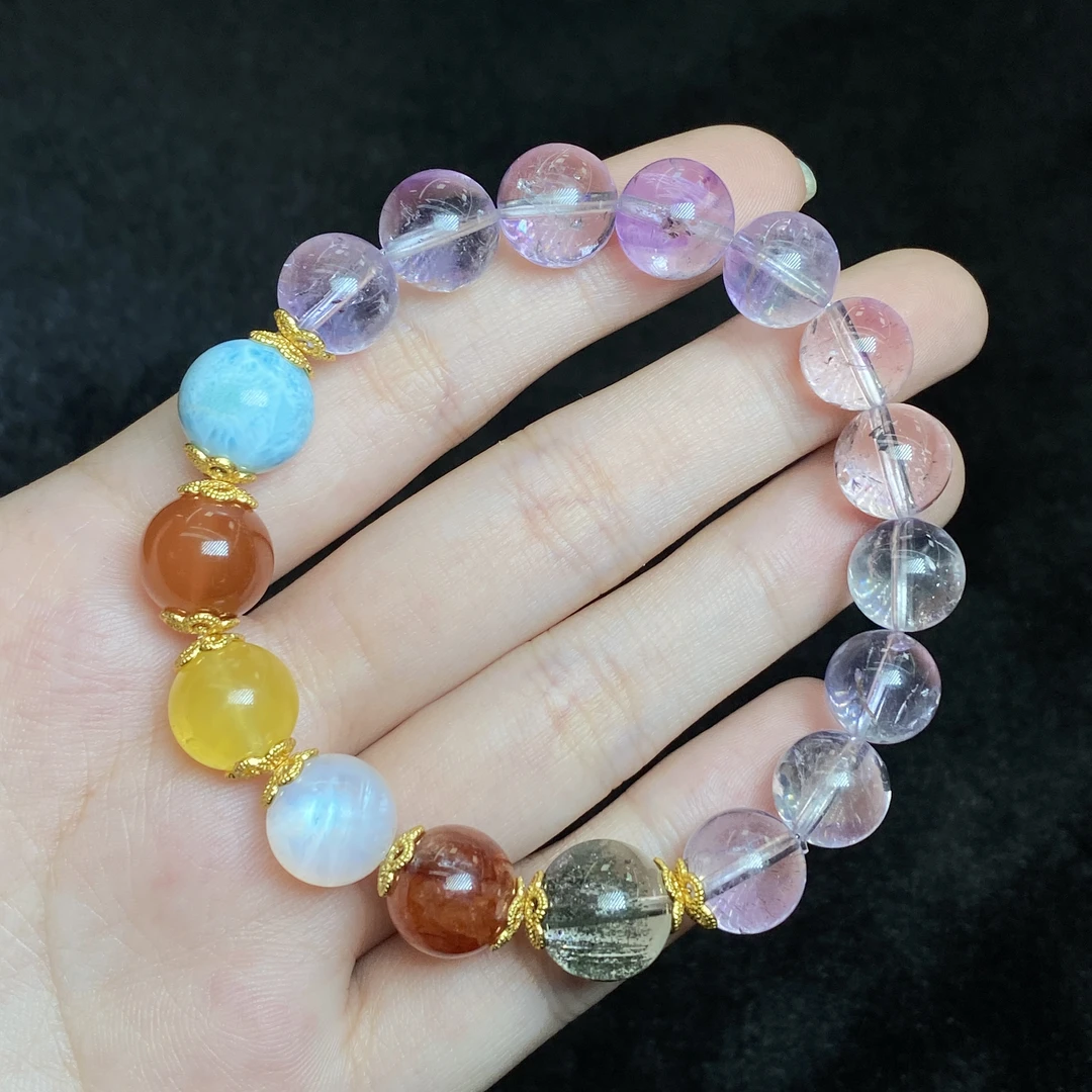 【小北严选】水晶DIY单圈手串3-17L60X116【多样性发一件】约10mm