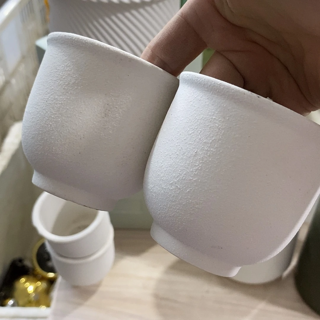 摆件陶盆有孔 瑕疵介意勿拍