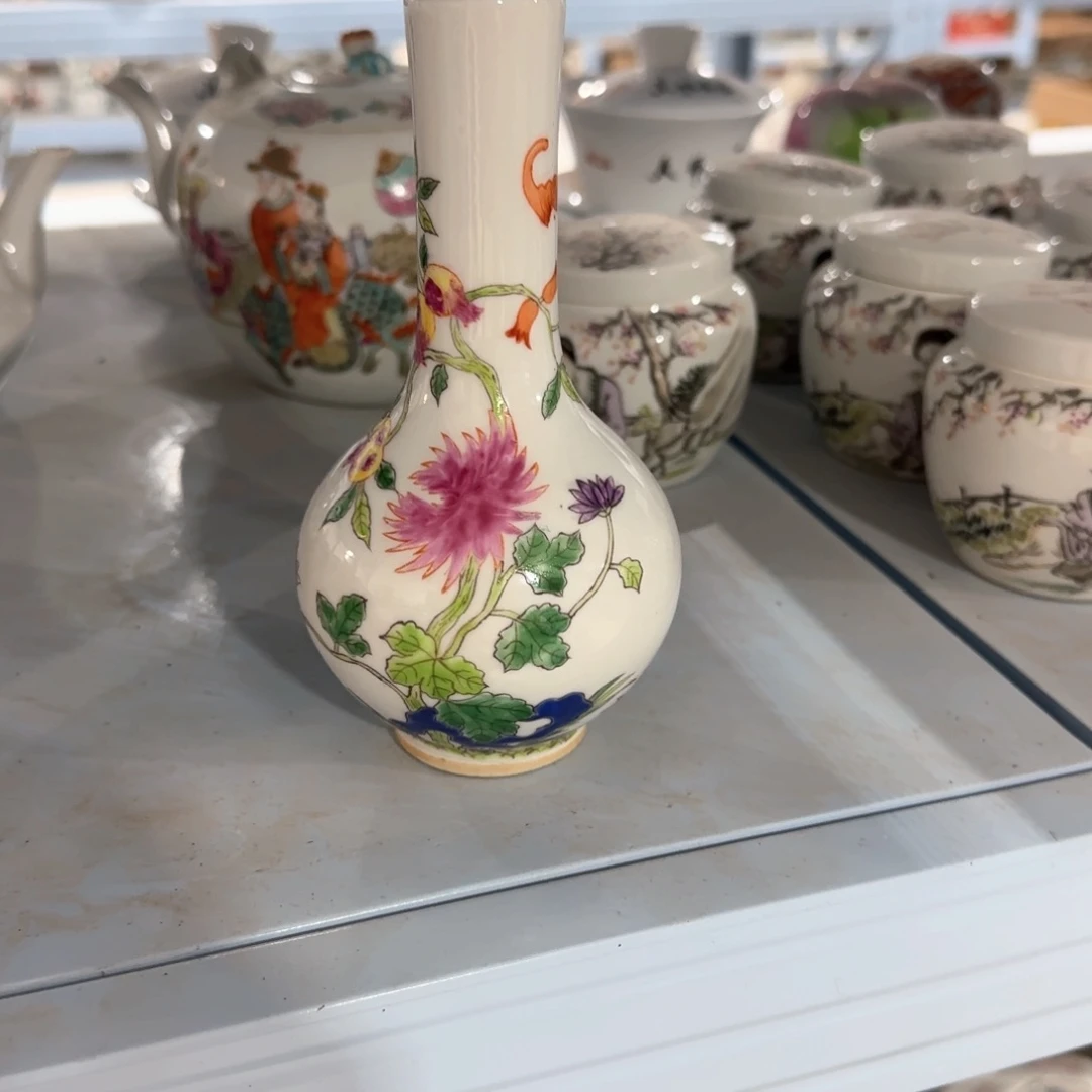 瓷片摆件手绘瓷器全部处理了吧