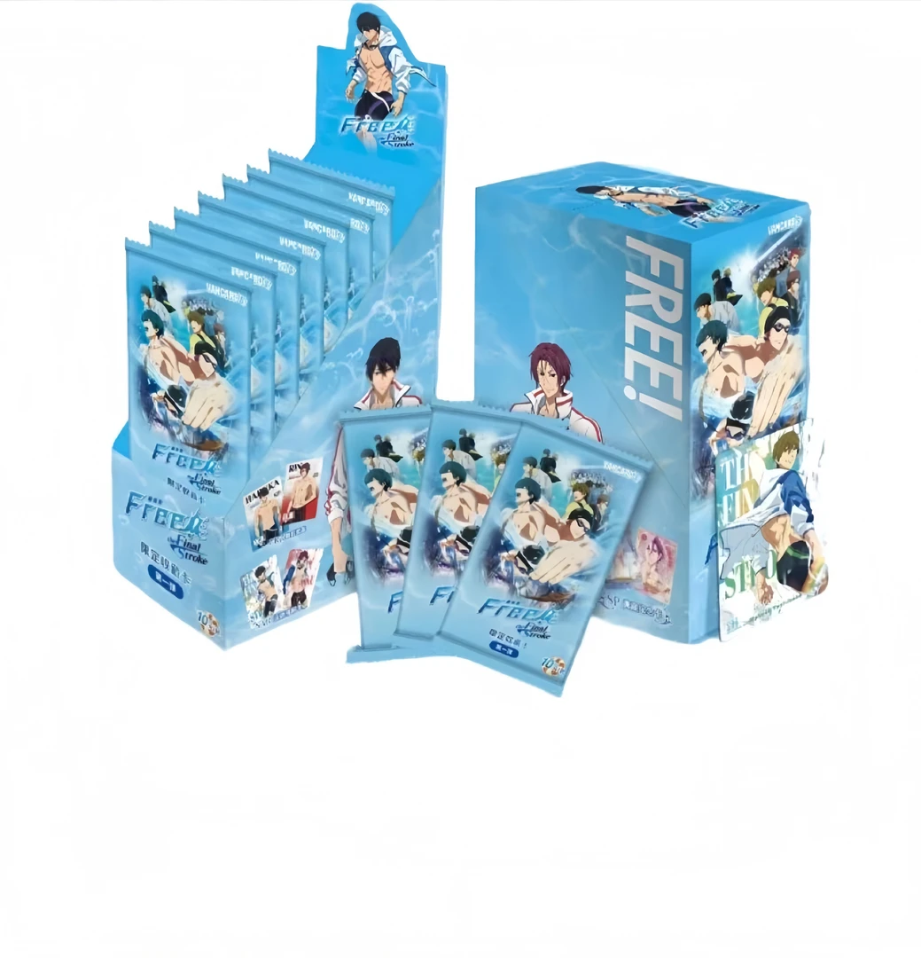 【拆包】万画云游《FREE!男子游泳俱乐部》限定收藏卡第1弹盲盒（代拆）