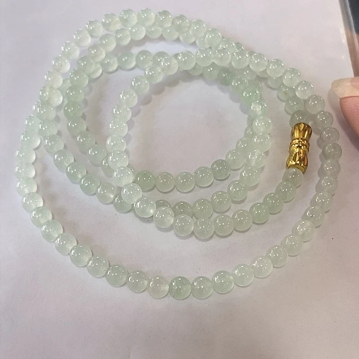 定制翡翠未镶嵌翡翠定制项链