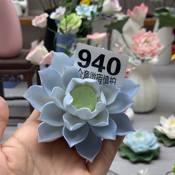 陶瓷手工制作陶瓷花