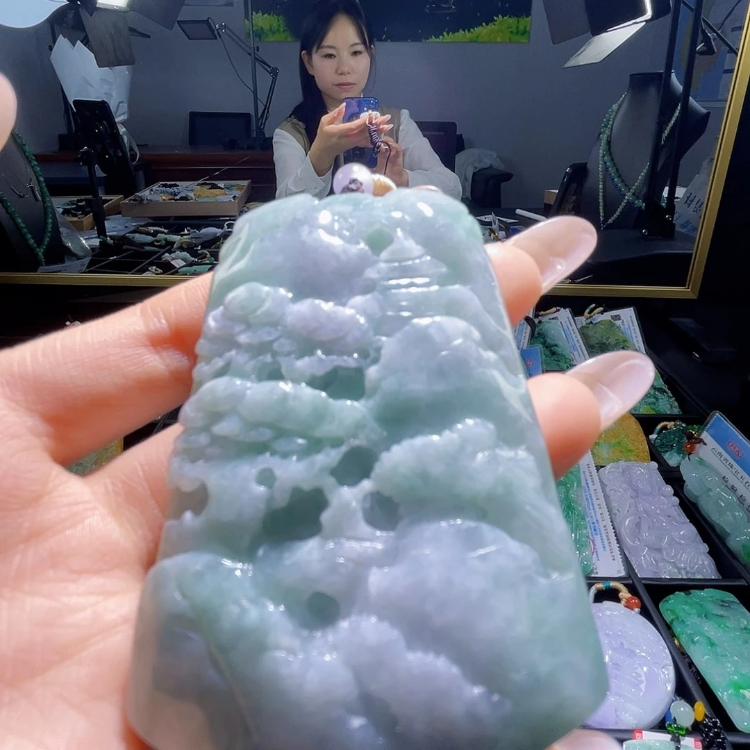 颈饰未镶嵌翡翠一