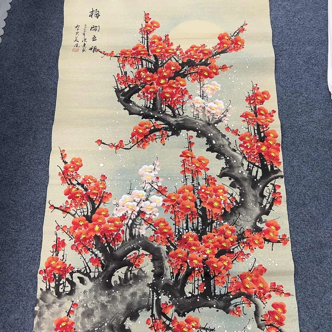 国画国画作品纯手绘作品