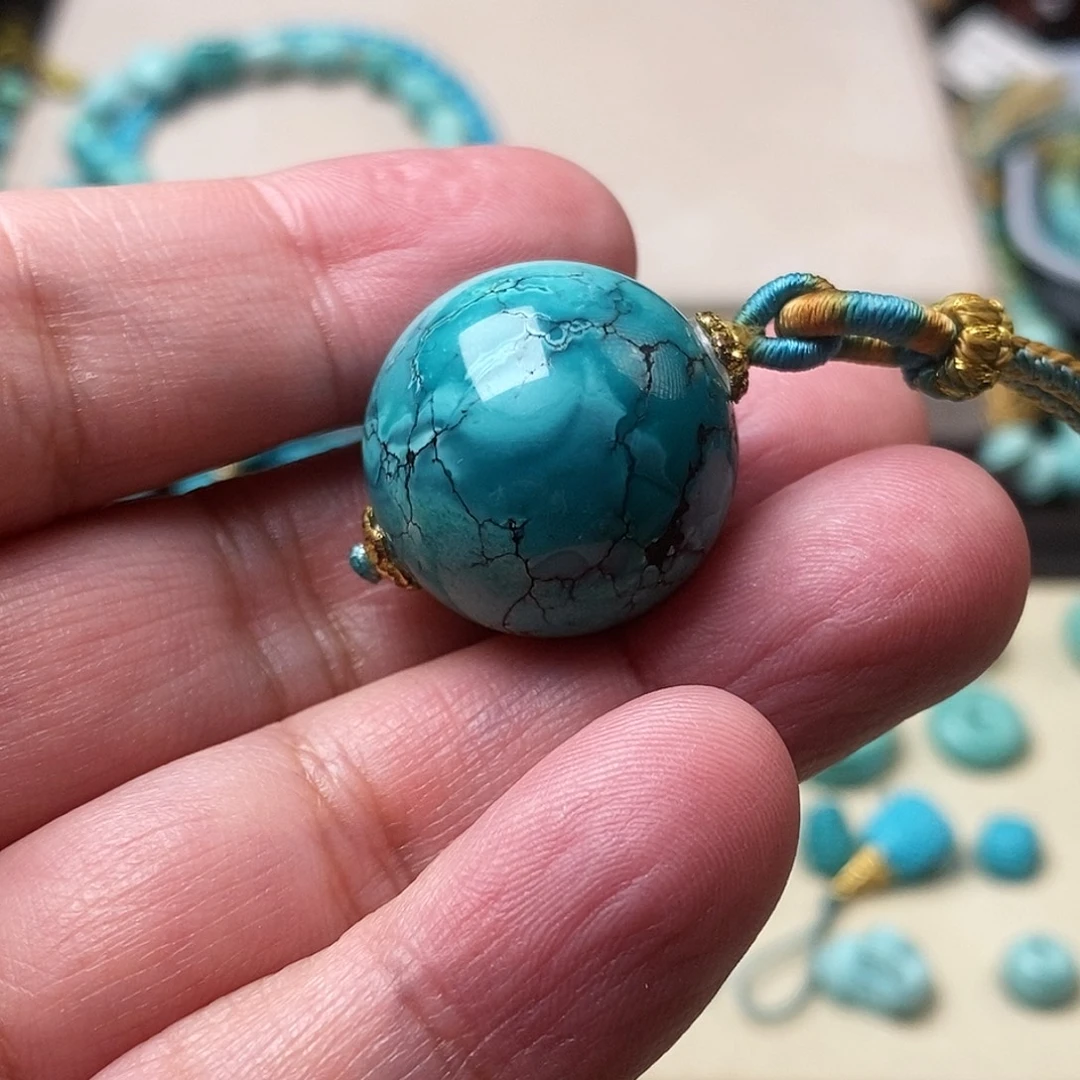 ヽ***臣绿松石未镶嵌颈饰