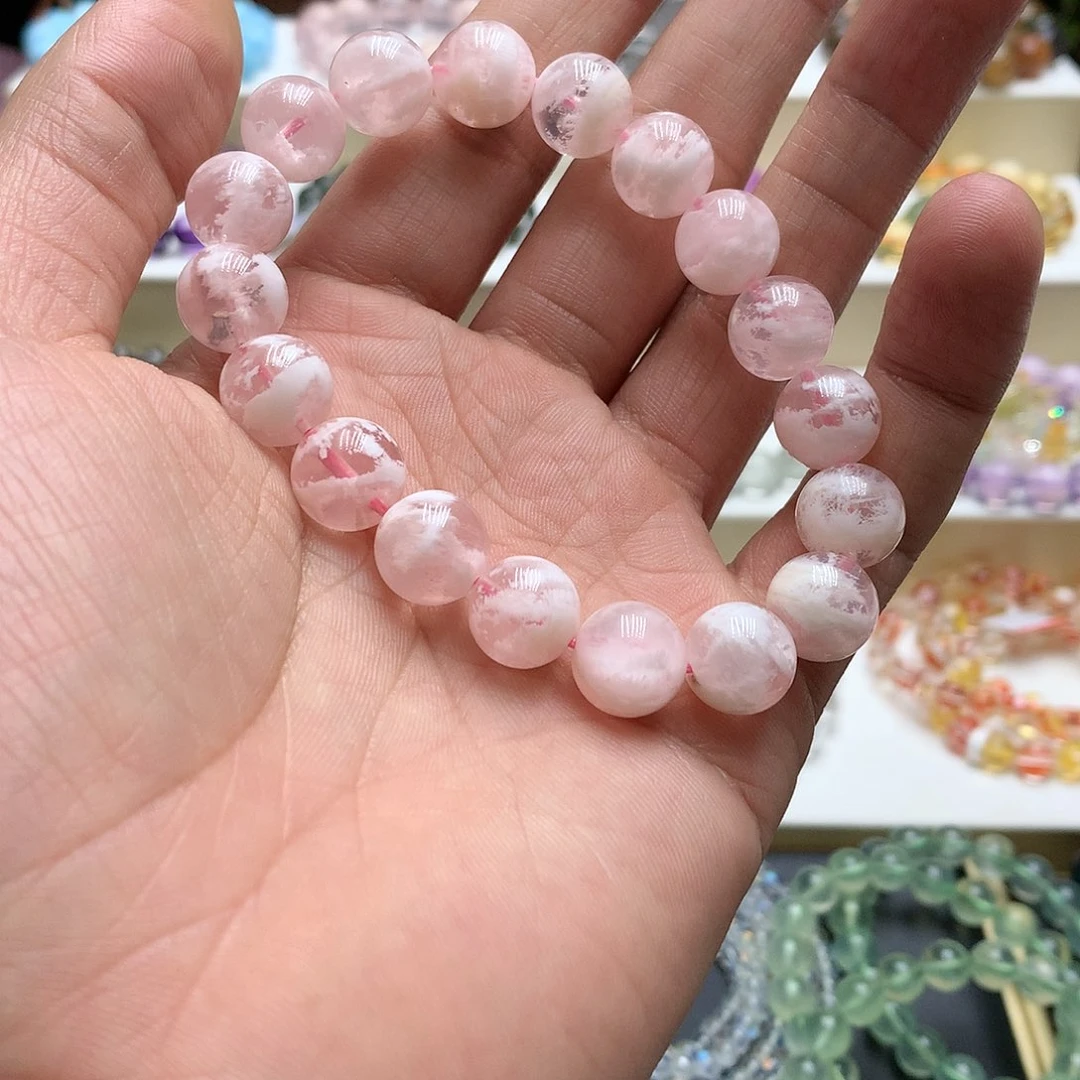 水晶手链未镶嵌光**足手链