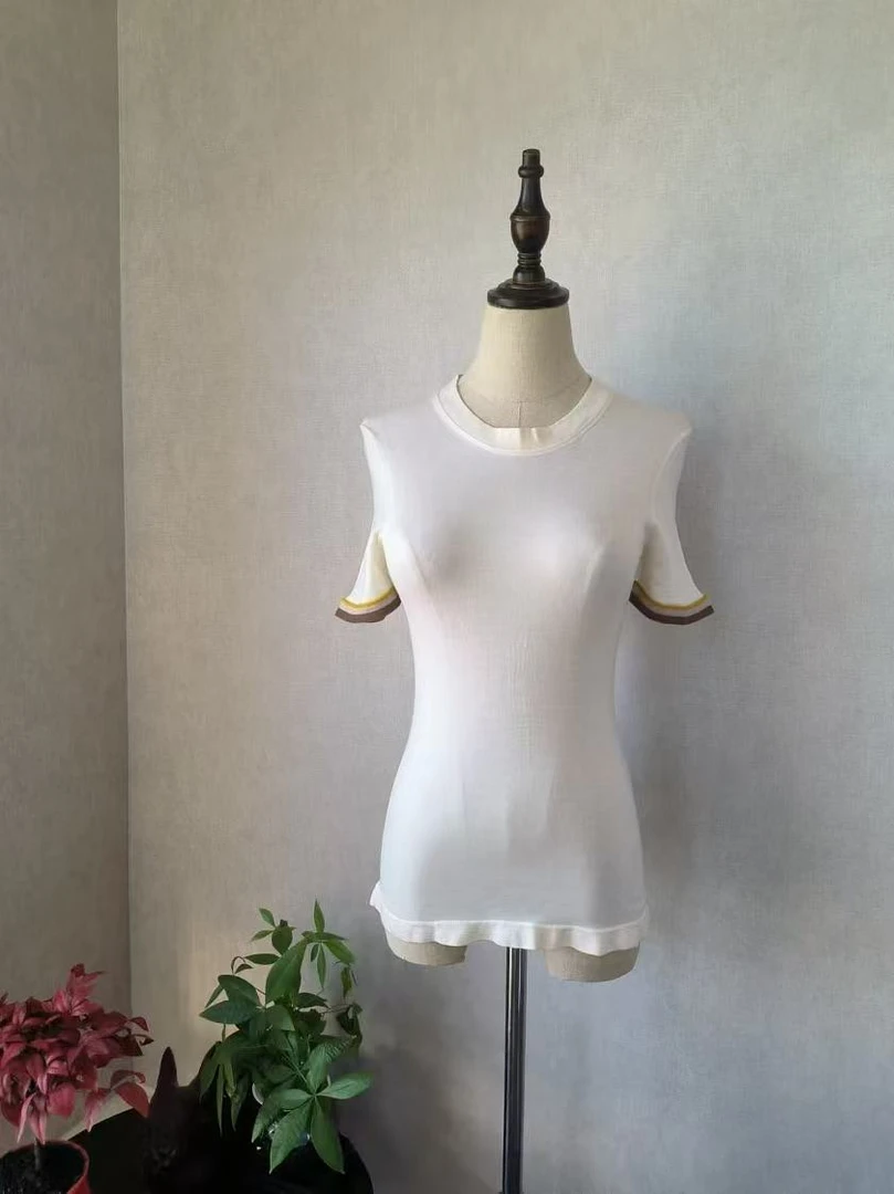 99新 BOTTEGA VENETA/葆蝶家 有奢友得严选丨BV白色短袖001028