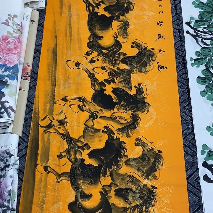 小周画廊的直播间