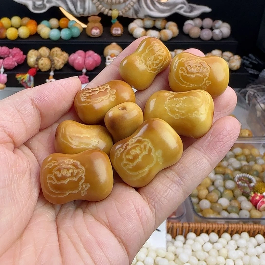 菩提根/象牙果吊坠微瑕疵牙果炭烤小羊香皂4颗