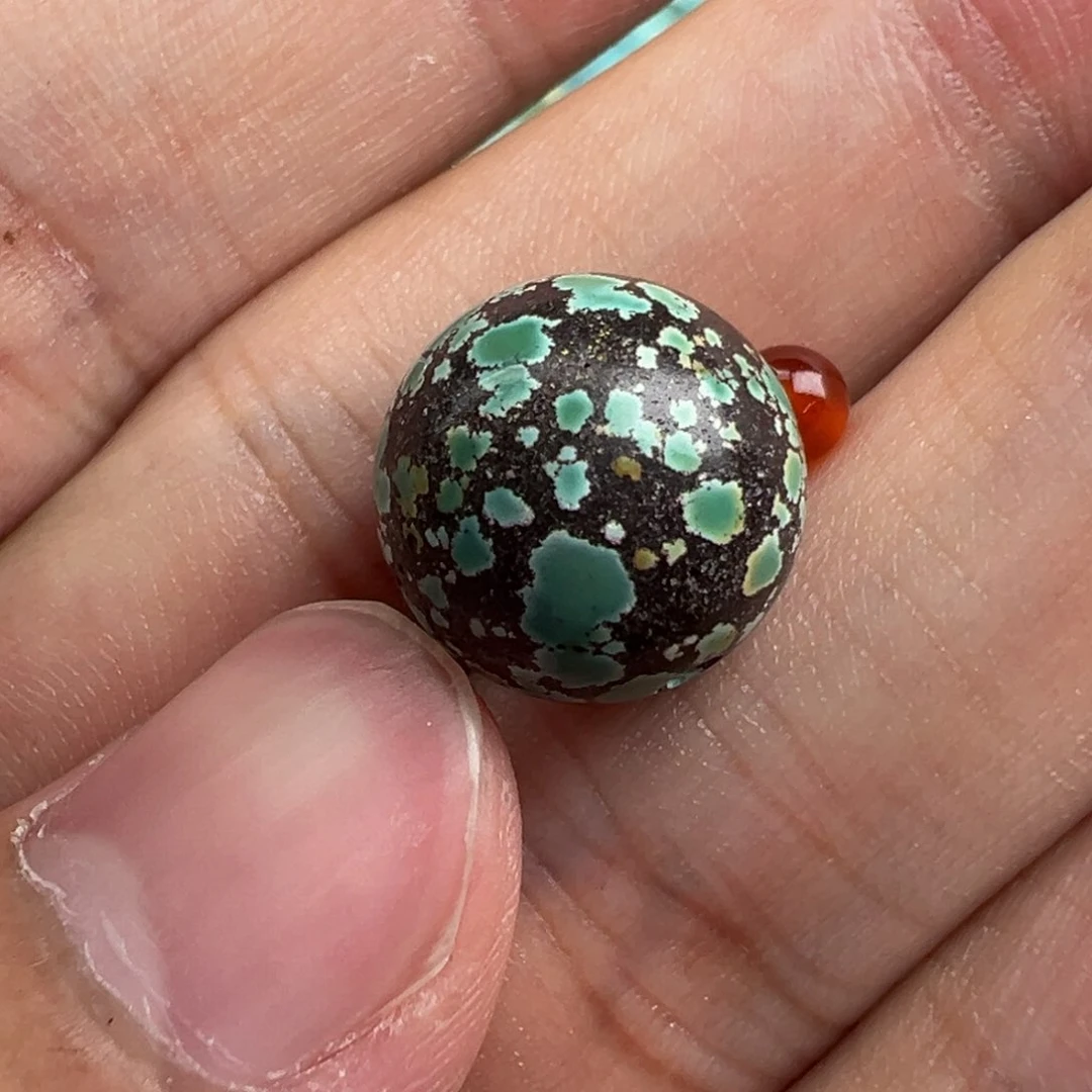 南红玛瑙配饰未镶嵌卡13.6