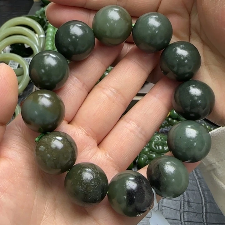 和田玉手链未镶嵌