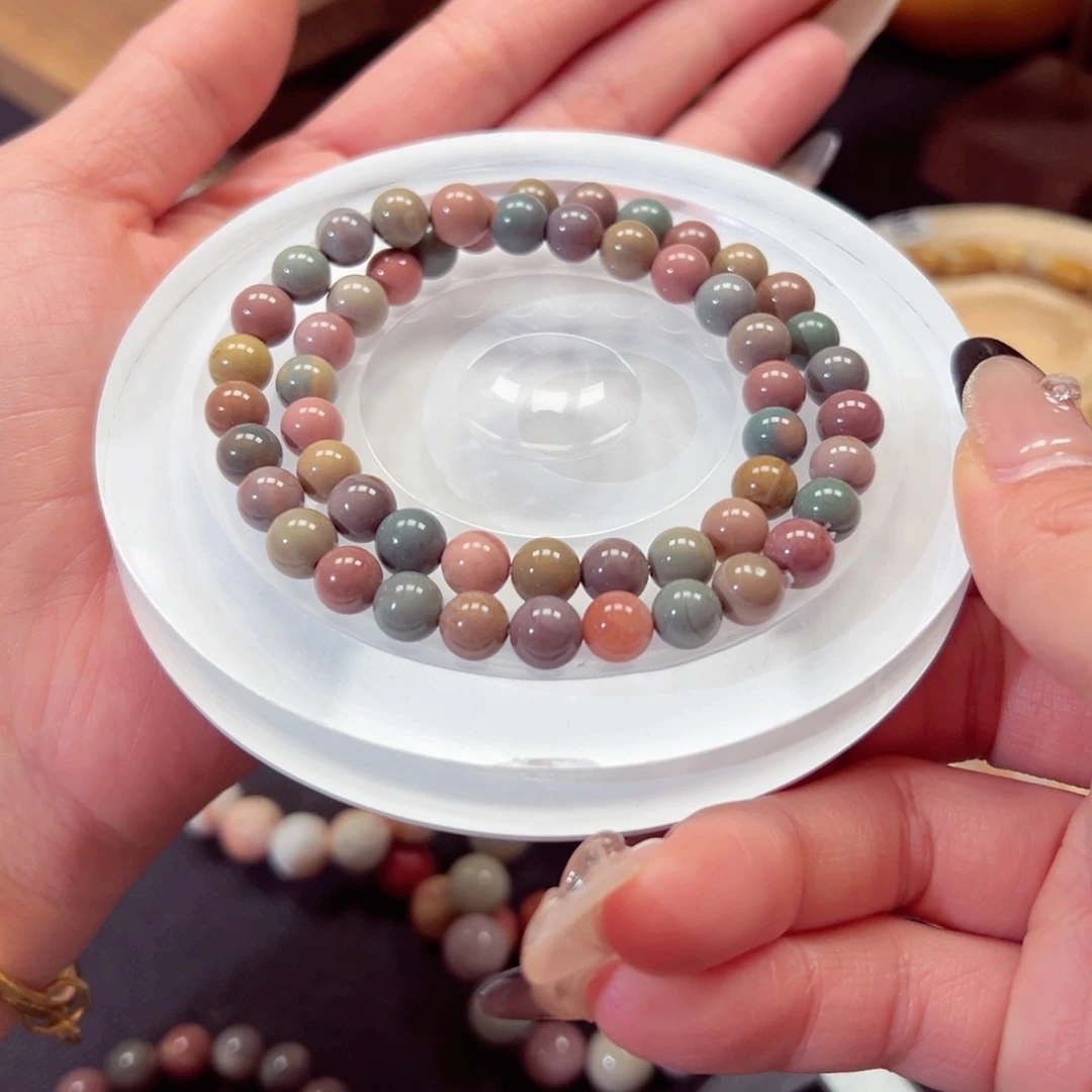 石英质玉手链未镶嵌狮***丶53