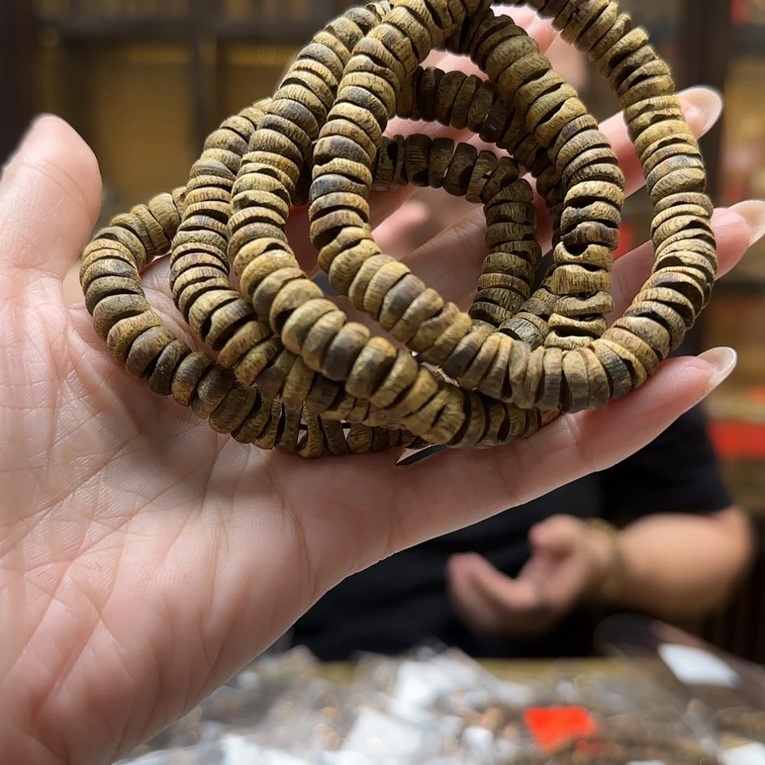 手串沉香4棋楠单圈随形片珠手串8g+多样性发一串