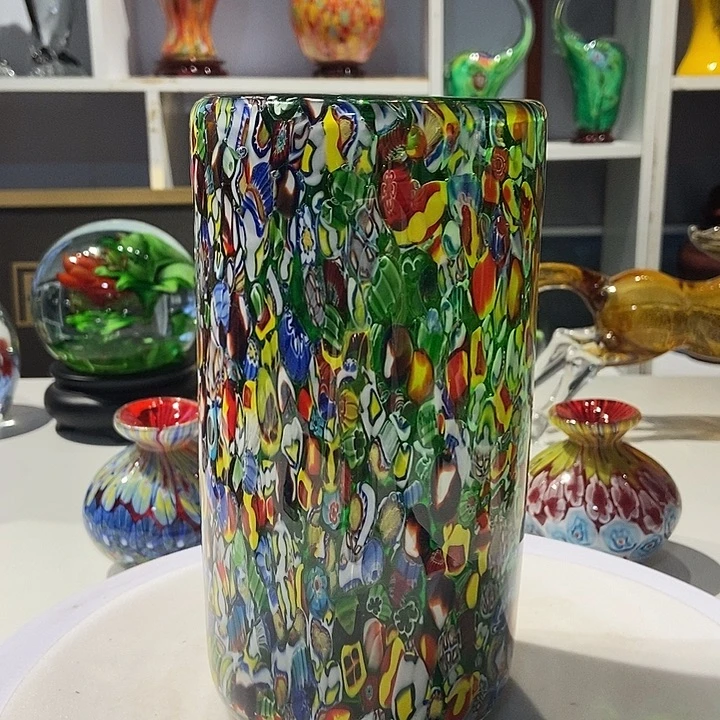 琉璃纯手工琉璃花瓶