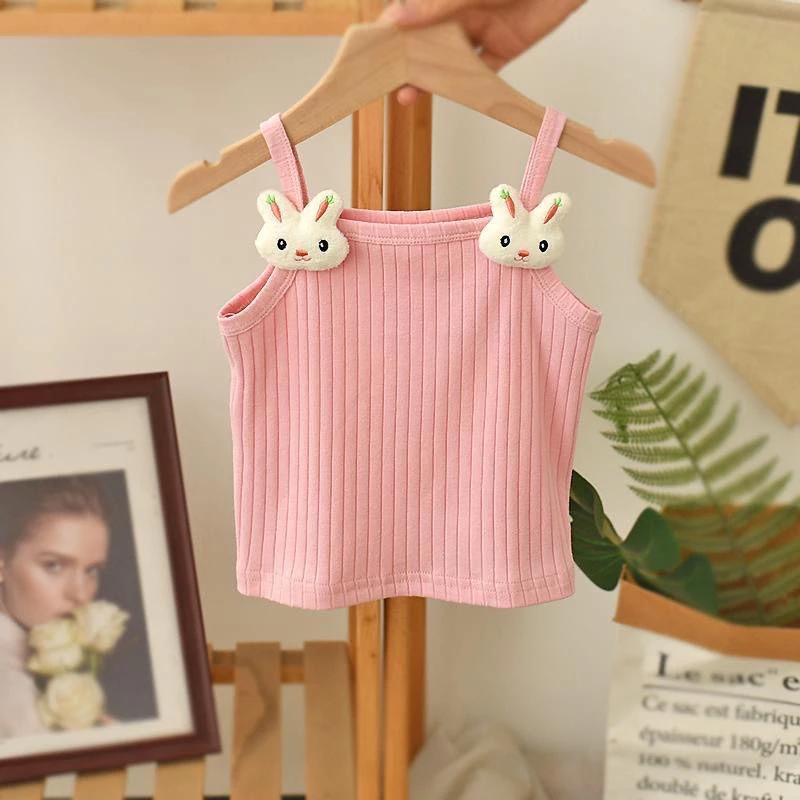 女宝宝吊带夏季外穿洋气韩版童装1-3岁女童百搭小背心