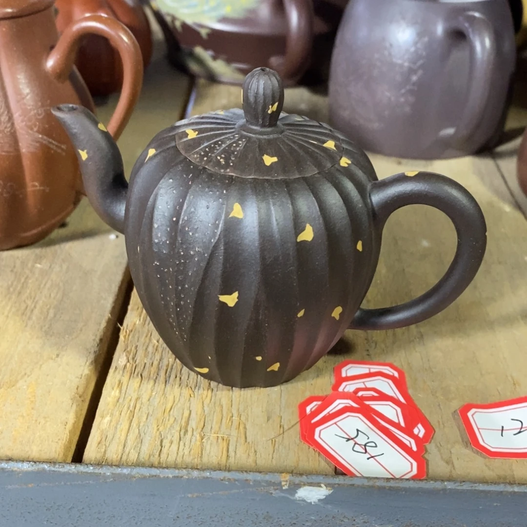 紫砂茶壶原矿手工203