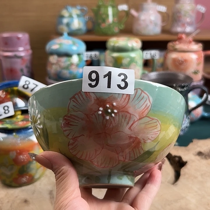 景德镇陶瓷手绘作品913
