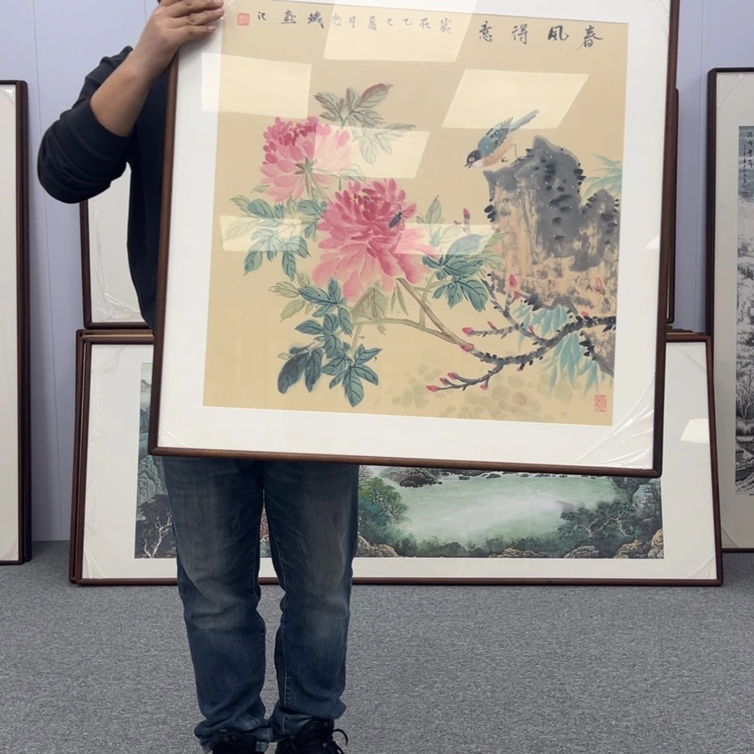 国画国画作品展览80*80