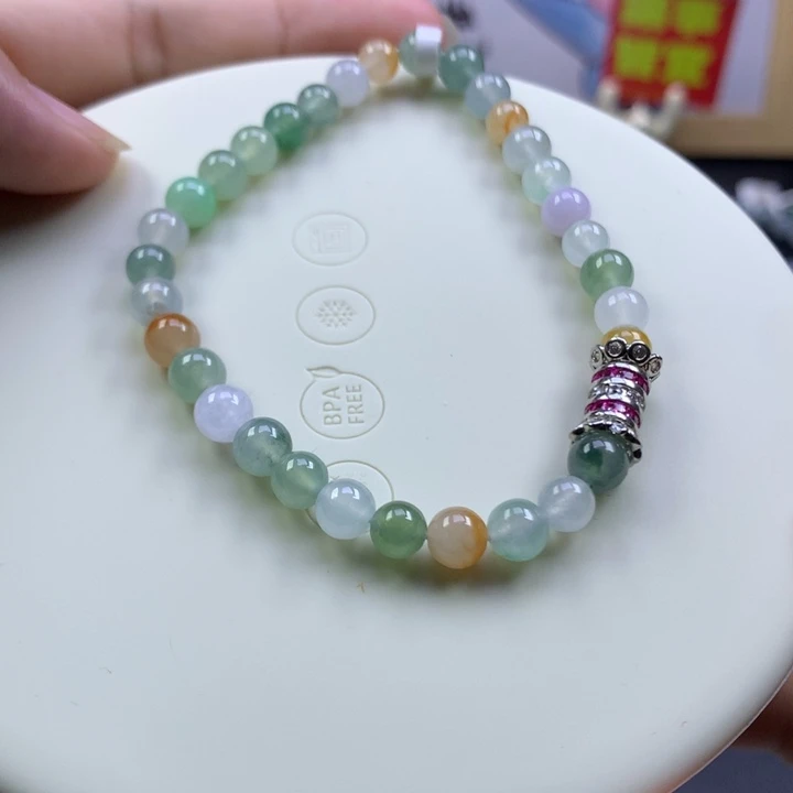 未镶嵌手串翡翠卡
