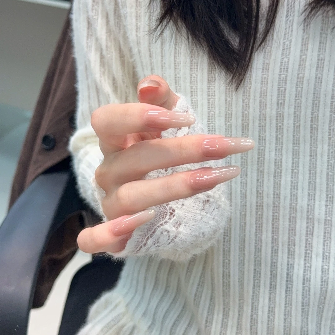 【乳乳奶盖】Lurane 显白美甲可拆卸纯手工穿戴甲