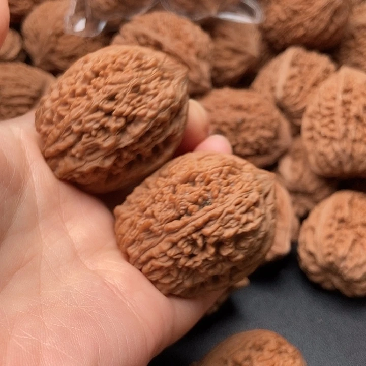 浅***痕文玩核桃吊坠大蒜头37尺