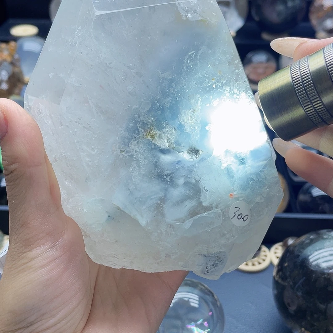 水晶未镶嵌珠宝半成品