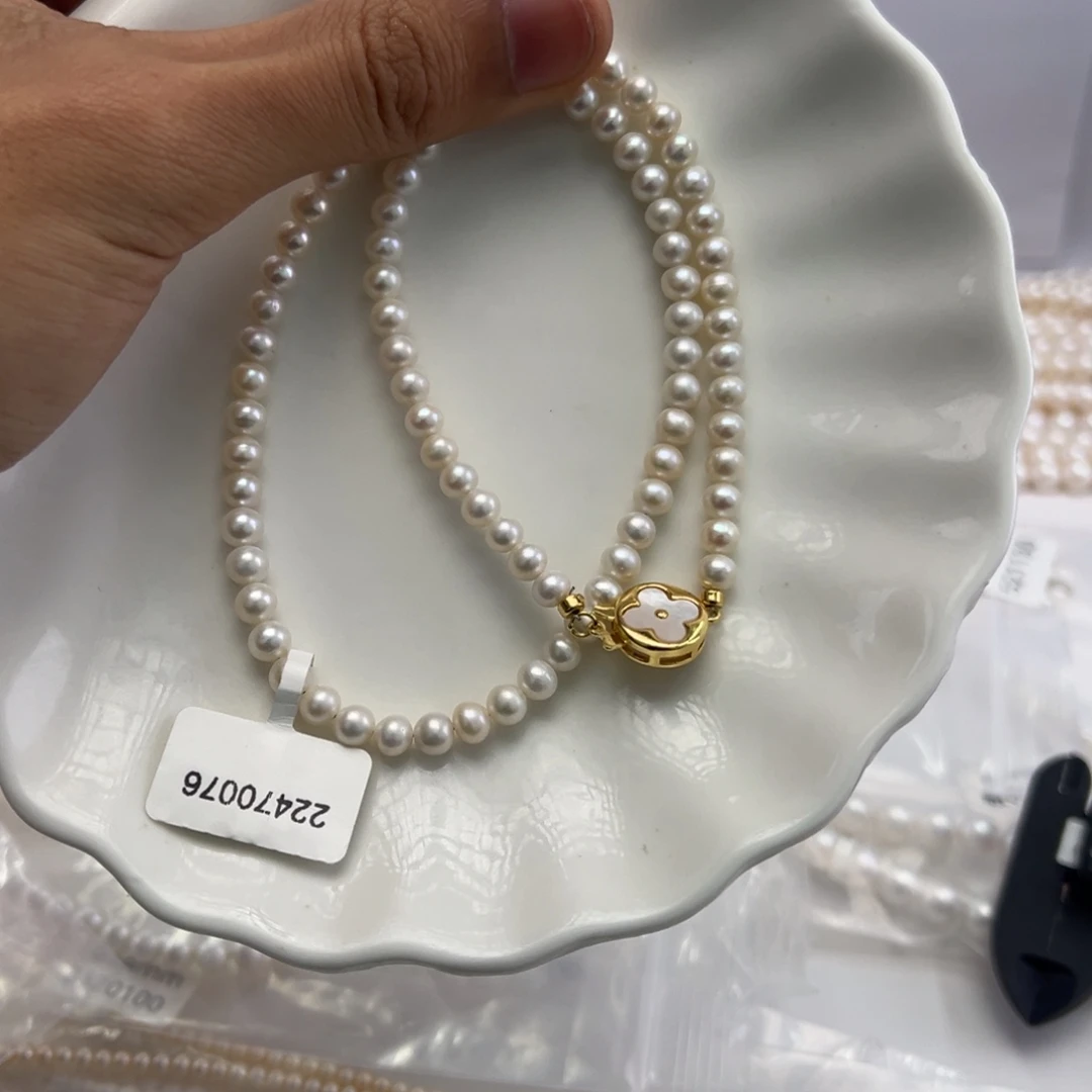 项链未镶嵌淡水珍珠