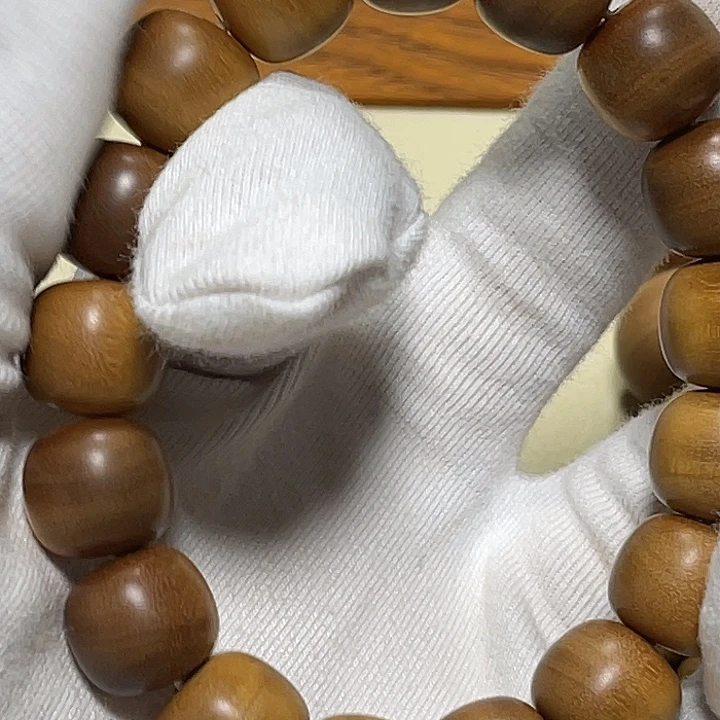 用***1老山檀1213横纹手串了