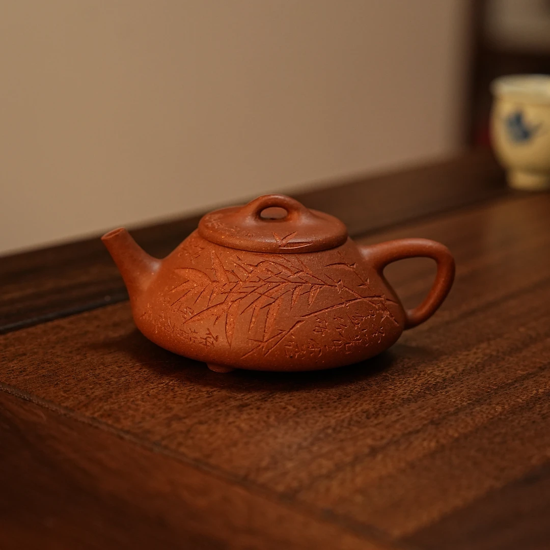 彭年石瓢壶·半手工·内推·降坡泥·128CC…