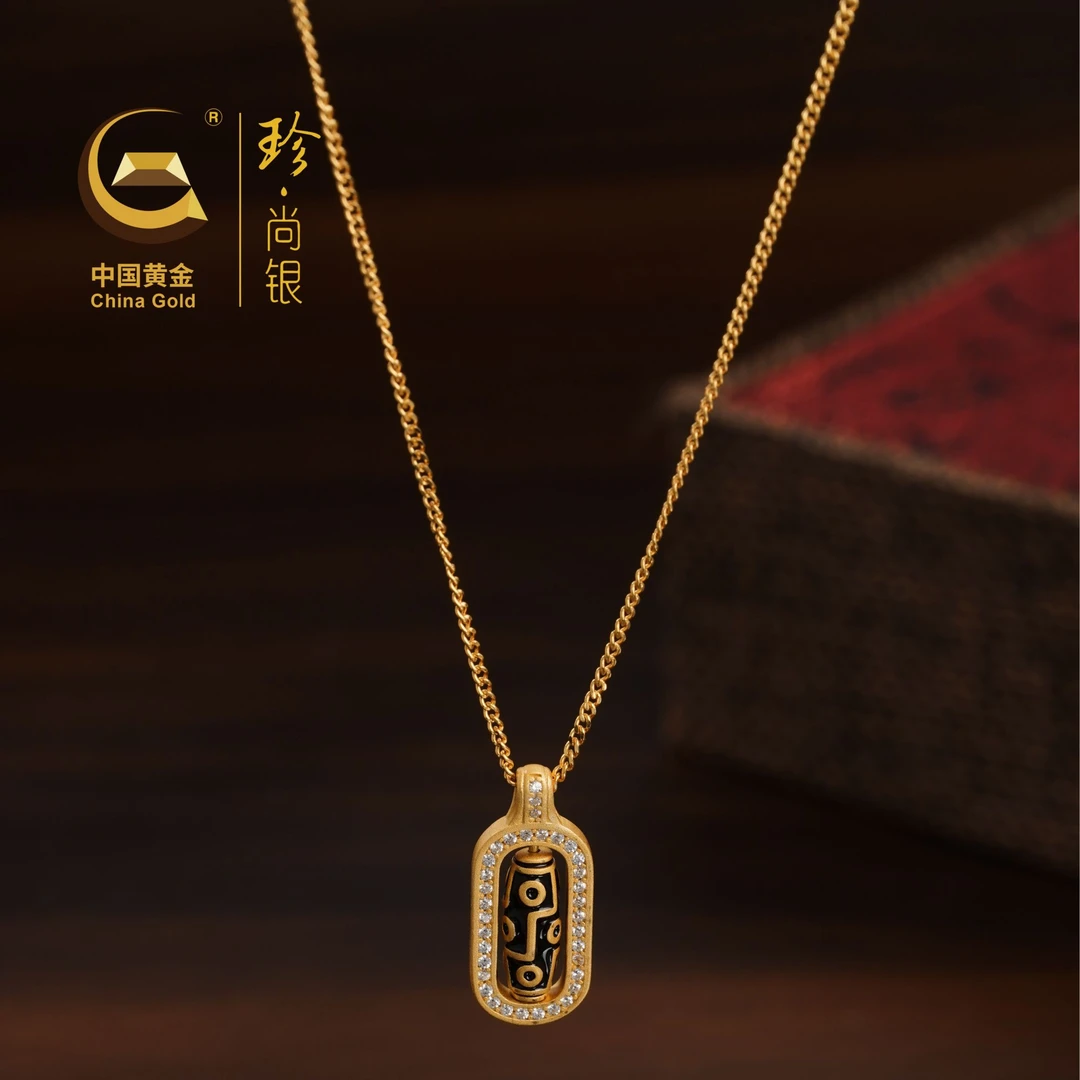 坠链均925银 古法吊坠精美灵动镶钻轻奢吊坠气质百搭