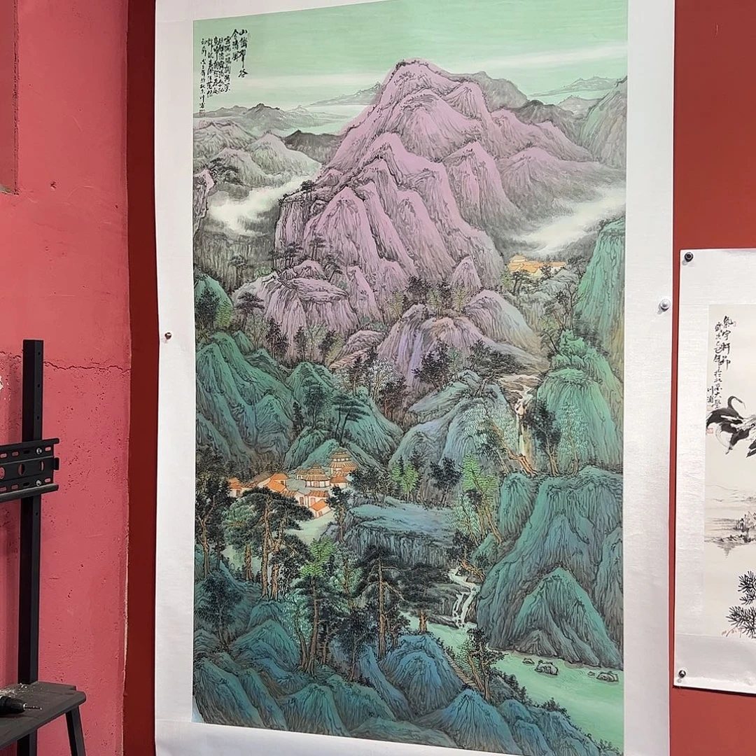 国画李川浦画家作品