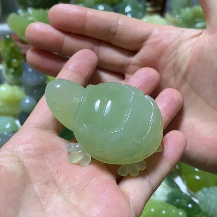 【闪购商品】未镶嵌蛇纹石玉把件